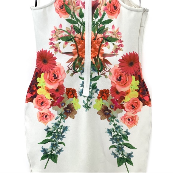 (NWOT) FOREVER 21 | Scuba Knit Floral Dress - Picture 3 of 7